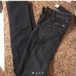 Abercrombie and Fitch straight leg jeans!